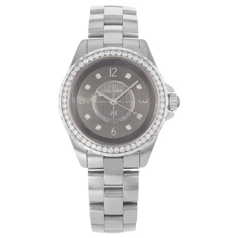 chanel titanium watch price|chanel j12 diamond bezel.